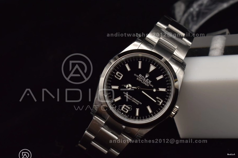 837 Dial Steel SS on Bracelet Explorer Black 124270 Unisex VSF 904L Edition DD 1:1 36mm Best 0720